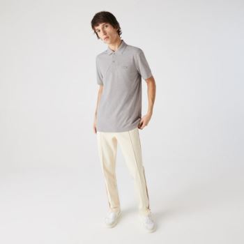 Lacoste Loop Polo - Polo Pánské Šedé | CZ-rEqAYF